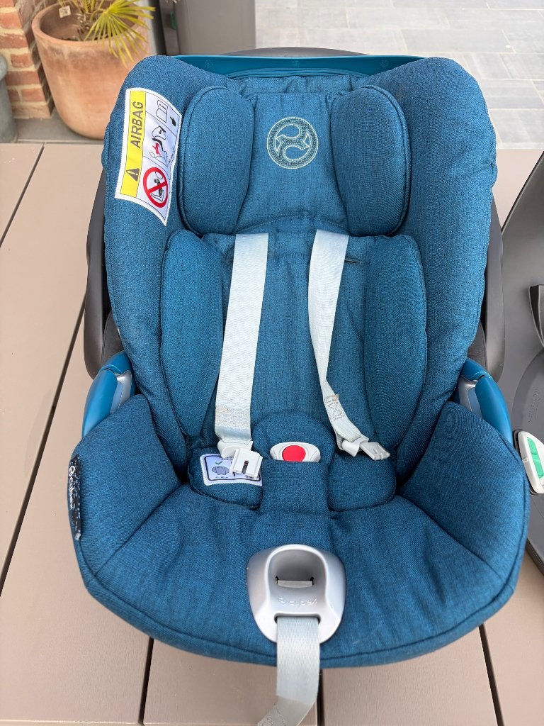 Maxi cosi cybex avec base sirona z, Kinderen en Baby's, Gebruikt, Verstelbare rugleuning, Isofix, Ophalen