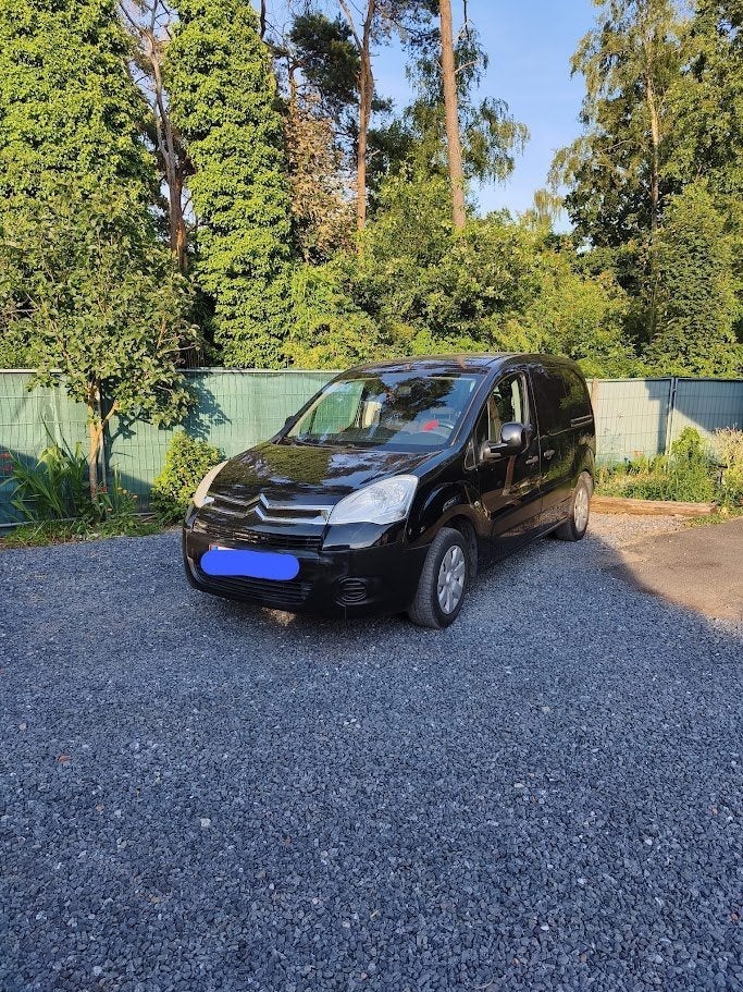 citroen berlingo  lichte vracht 1.6 diesel, Voorwielaandrijving, Dealer onderhouden, Stof, Zwart