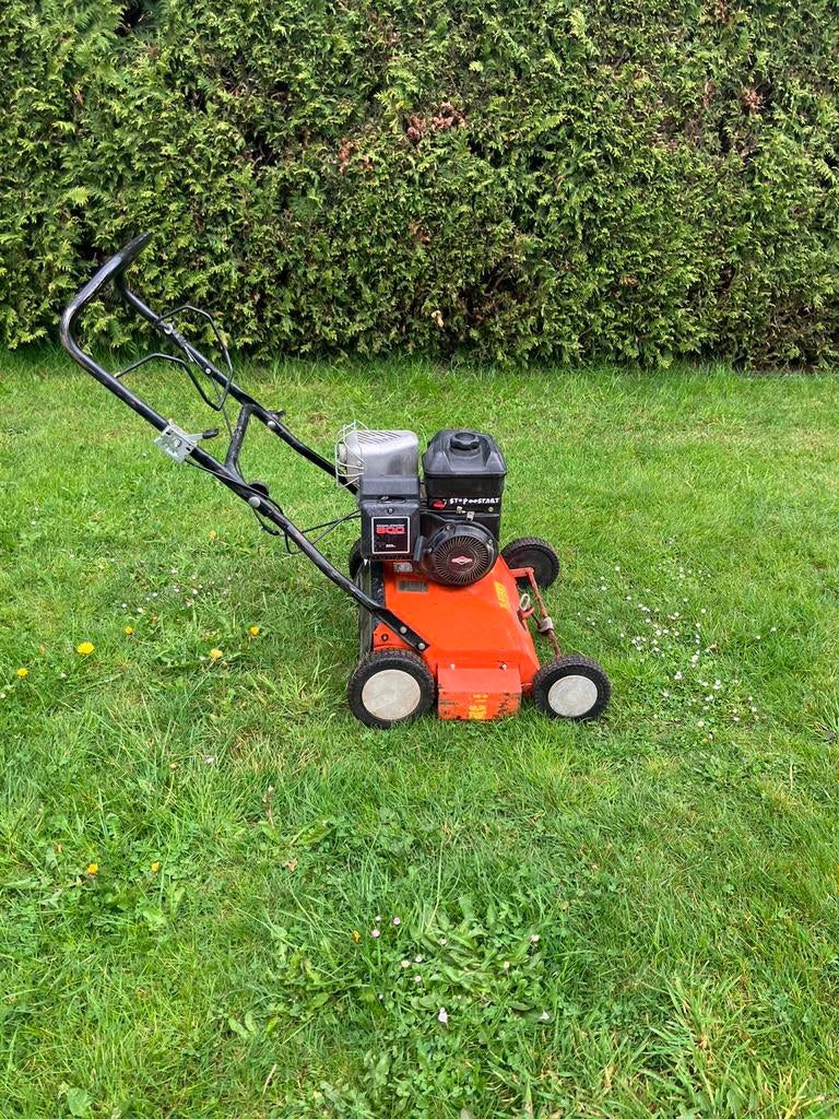 Verticuteermachine Dormak, Tuin en Terras, Verticuteermachines, Ophalen, Gebruikt, Benzine