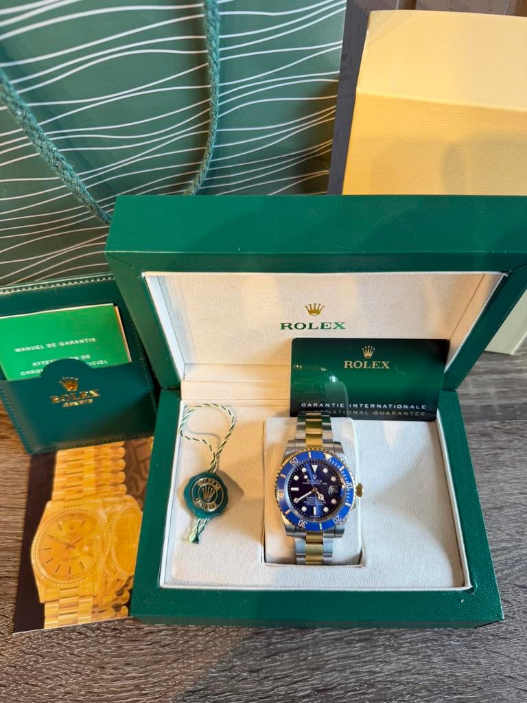 Rolex Submariner Date Bicolore Bluesy, Enlèvement ou Envoi, Neuf