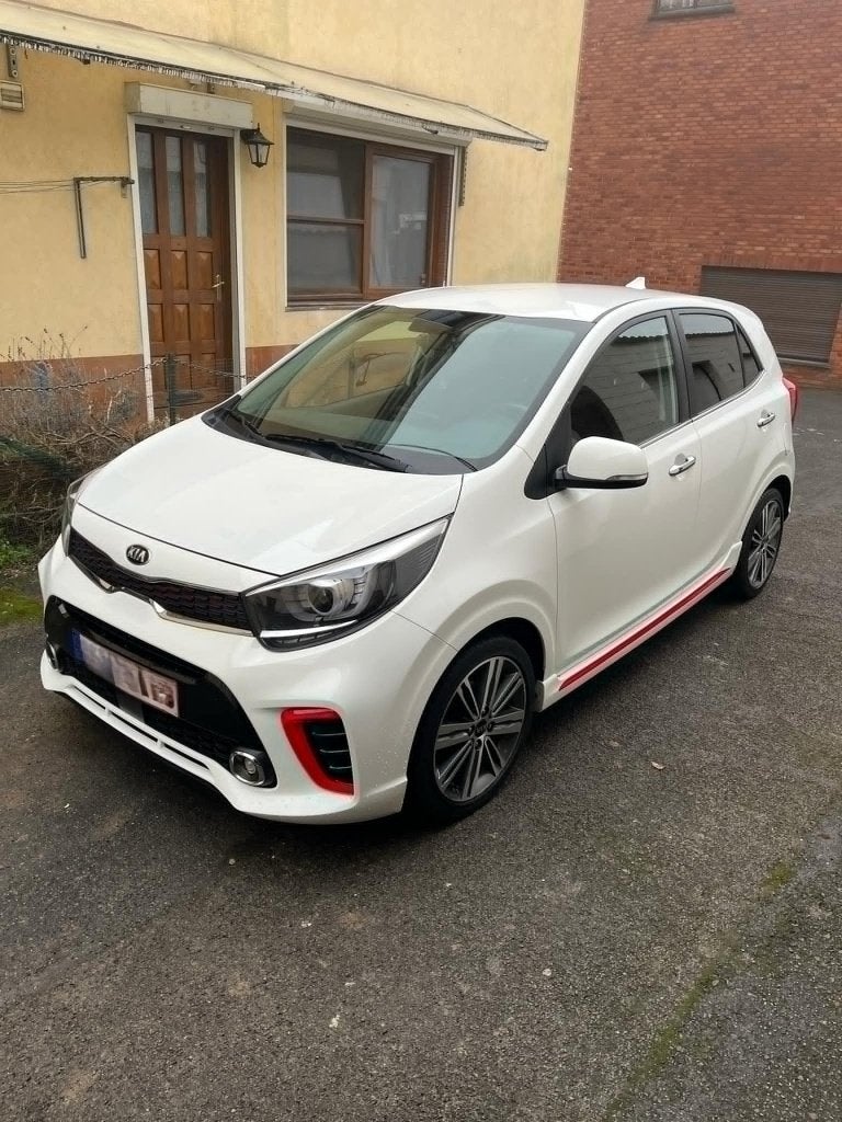Kia picanto GT-line 2020, Auto's, Voorwielaandrijving, Wit, 5 deurs, Particulier