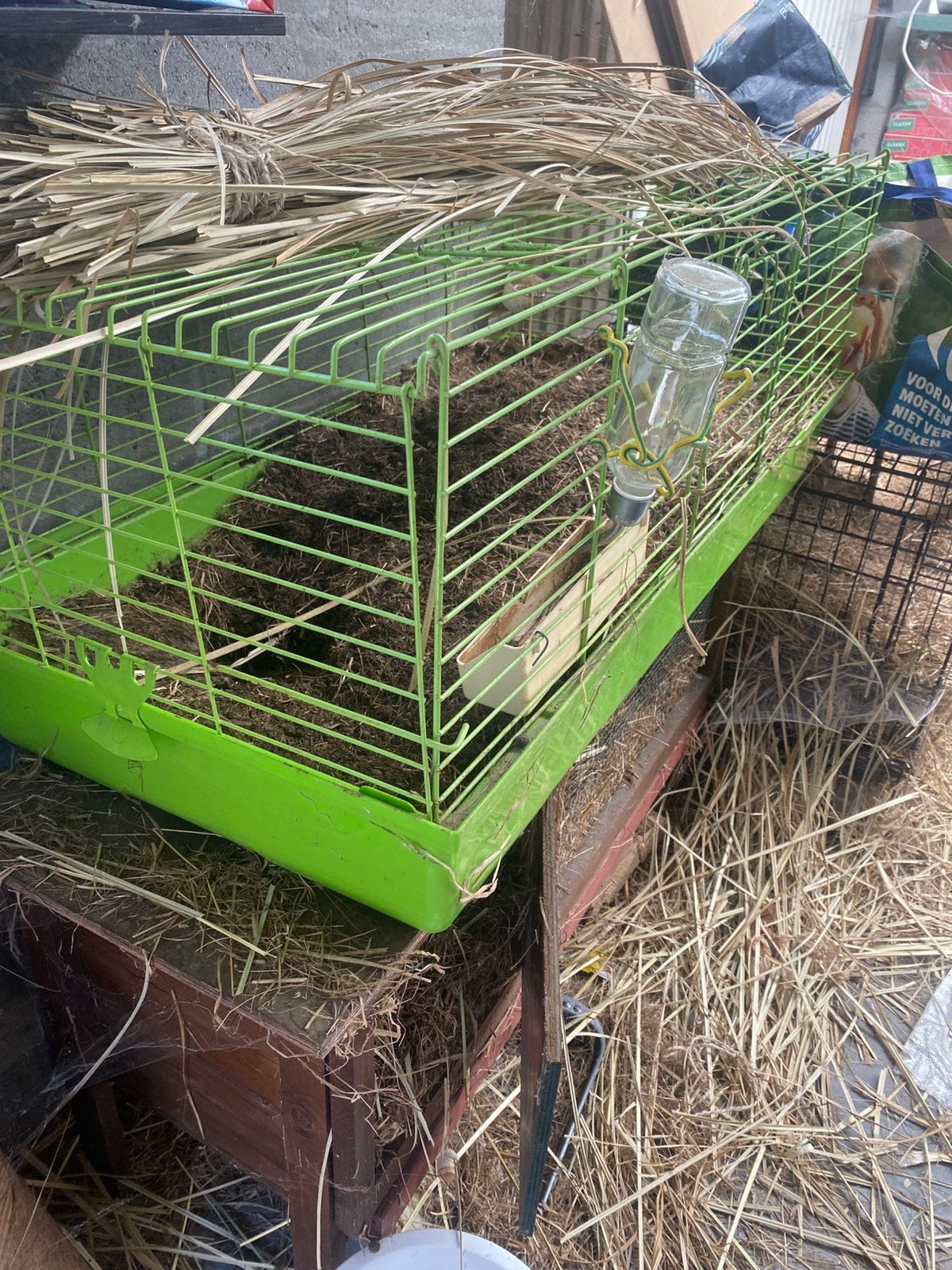 Cage à lapins gratuit, Animaux & Accessoires, Enlèvement, Utilisé