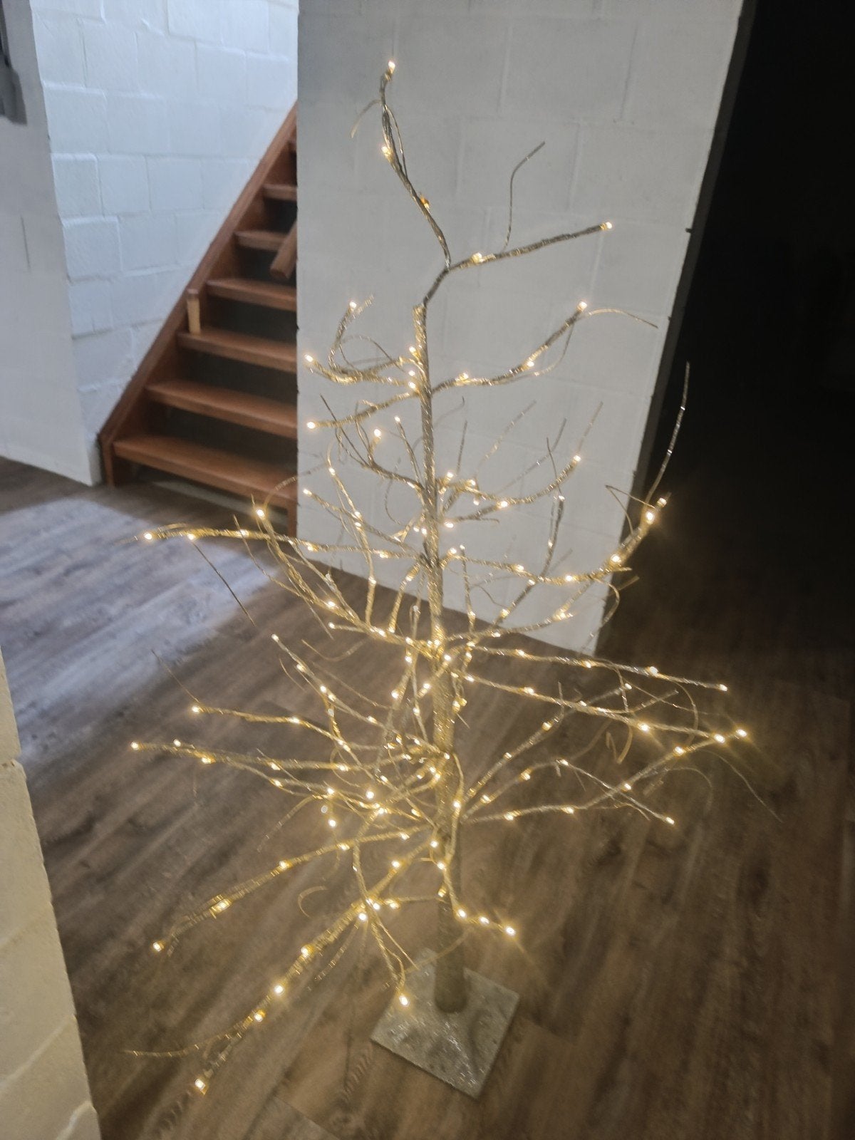 kerstboom buiten met licht, Diversen, Ophalen