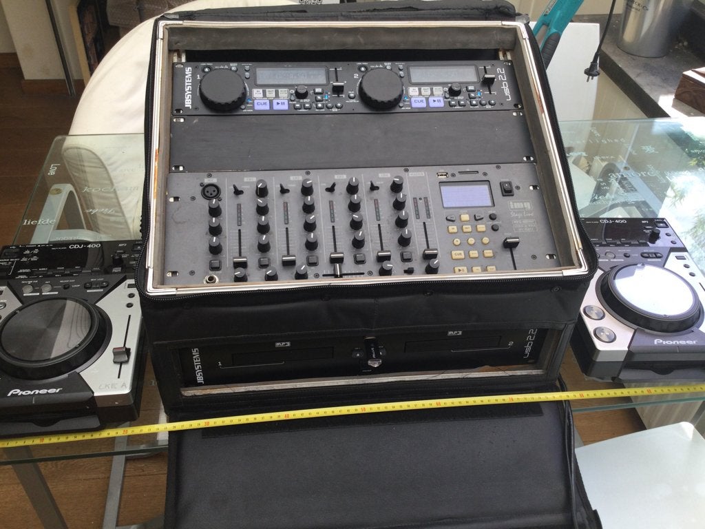 JBsystem usb 2X/cdmp3 2X NEUF jamais servi !+table mix+rack, Musique & Instruments, DJ sets & Platines, Enlèvement ou Envoi, Neuf