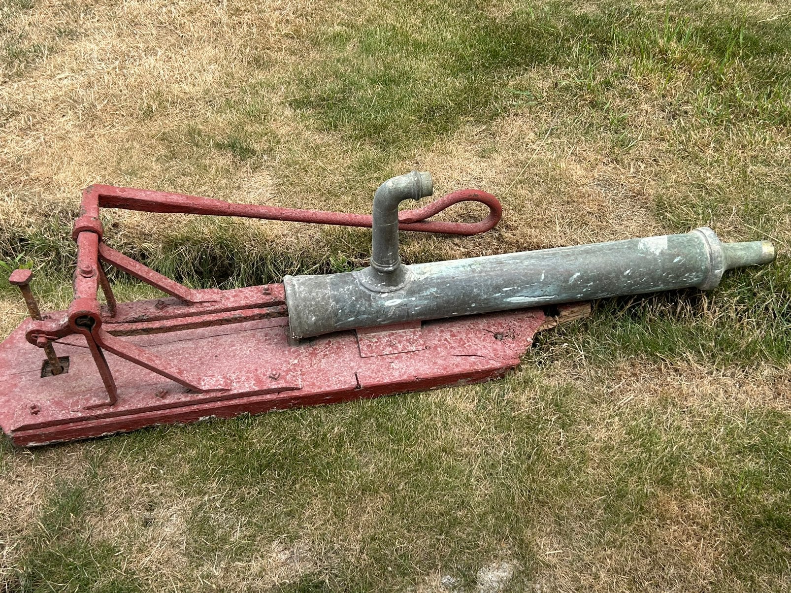 Oude waterpomp, Tuin en Terras, Ophalen, Gebruikt, Handmatig, Bronpomp