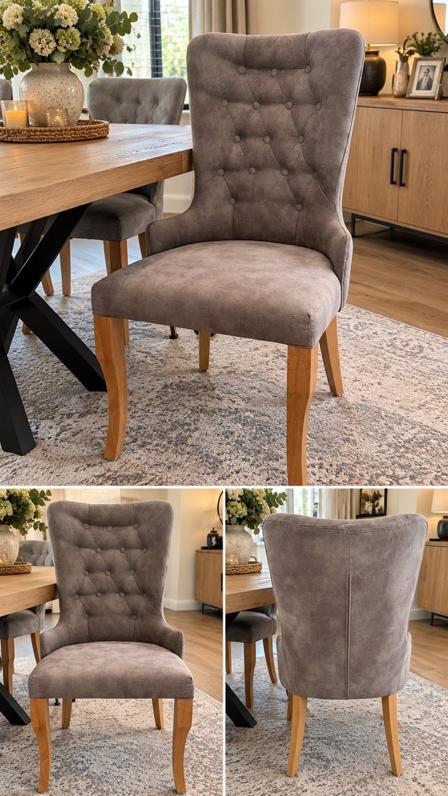 8 Magnifiques fauteuils de salon neufs – Style élégant, Maison & Meubles, Enlèvement, Comme neuf, Bois
