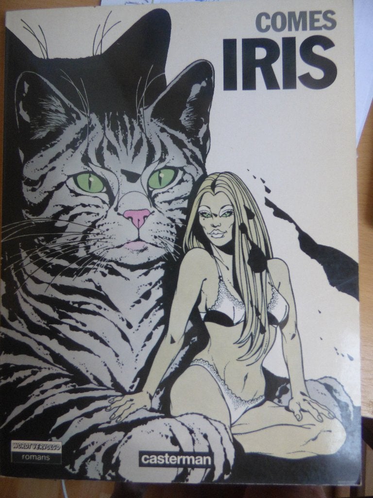 iris ,   wordt vervolgd roman ,  door comes, Boeken, Stripverhalen, Ophalen of Verzenden