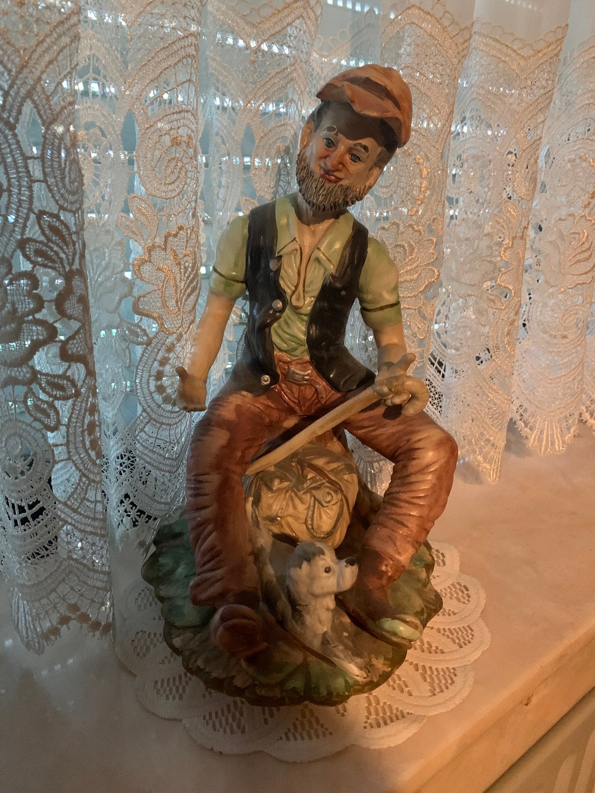 Capodimonte beeld, Ophalen