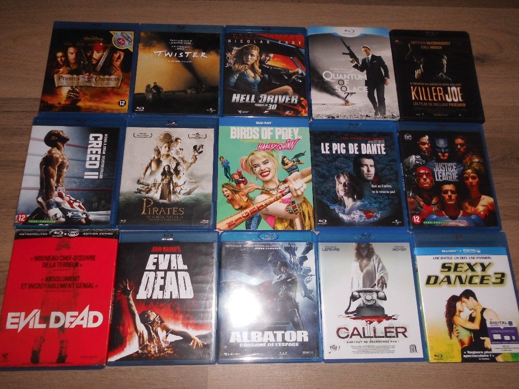 blu ray disc horreur aventure policier ... au choix, Enlèvement ou Envoi, Aventure