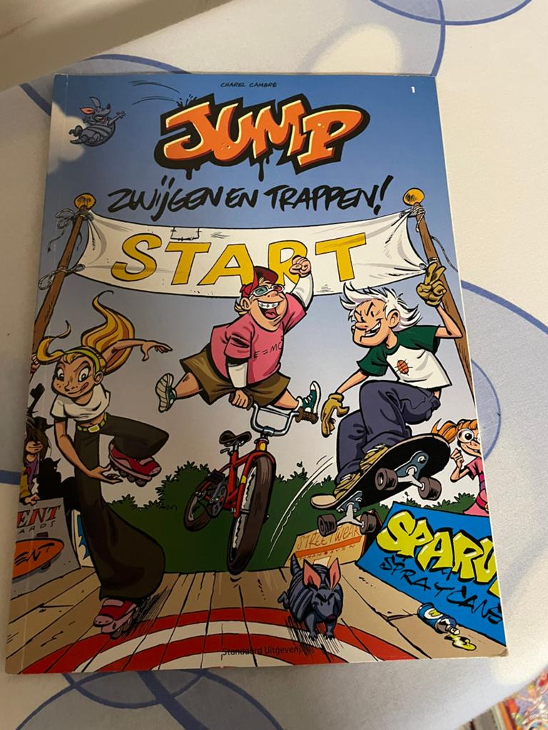 Strip van Jump bijna nieuw, Boeken, Ophalen of Verzenden, Zo goed als nieuw