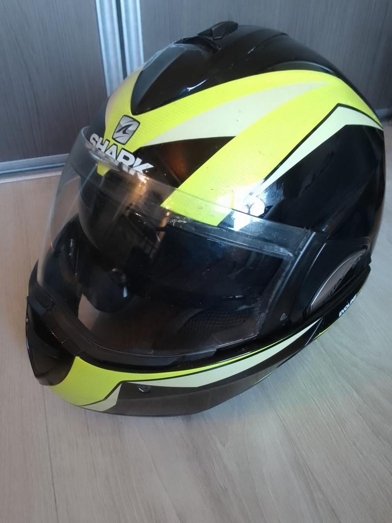 Shark evoline 3 taille L, Motos, Seconde main, Shark, Enlèvement, Casque système