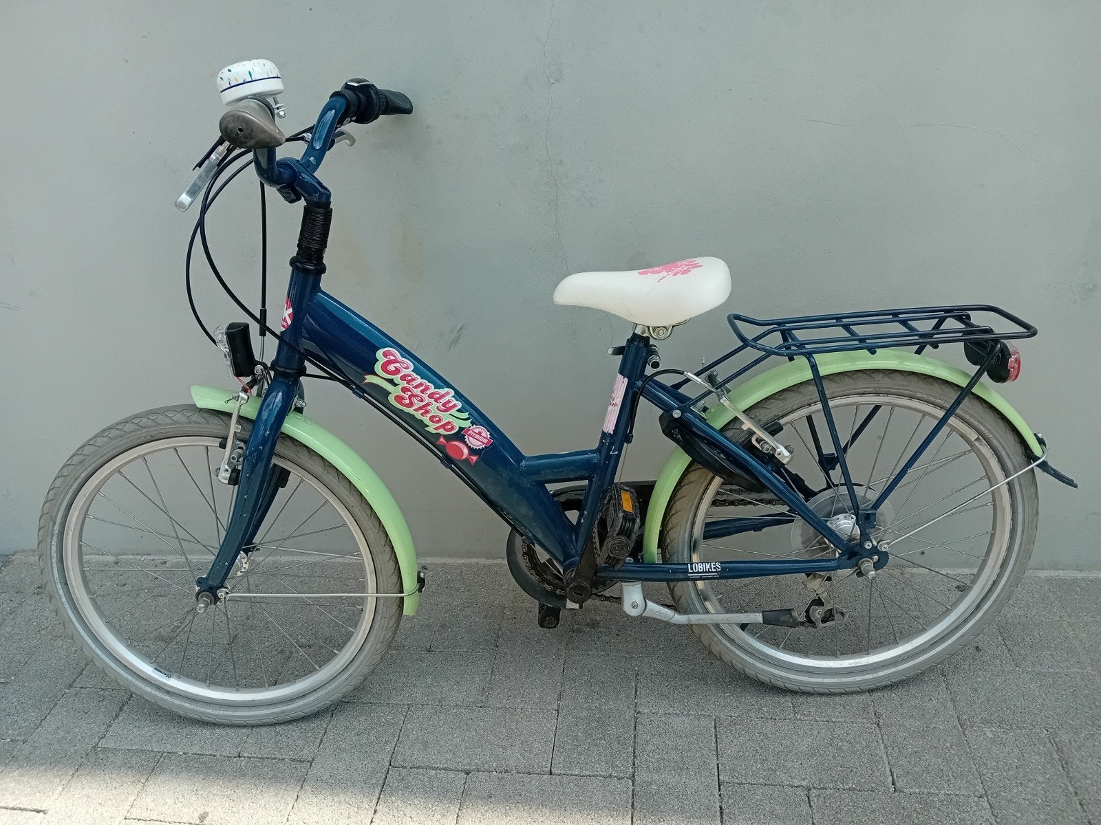 Meisjesfiets BFK Candy Shop 20inch 6speed NIEUWPRIJS 369€ 🚴, Ophalen, Gebruikt, Cruiser, Velgrem