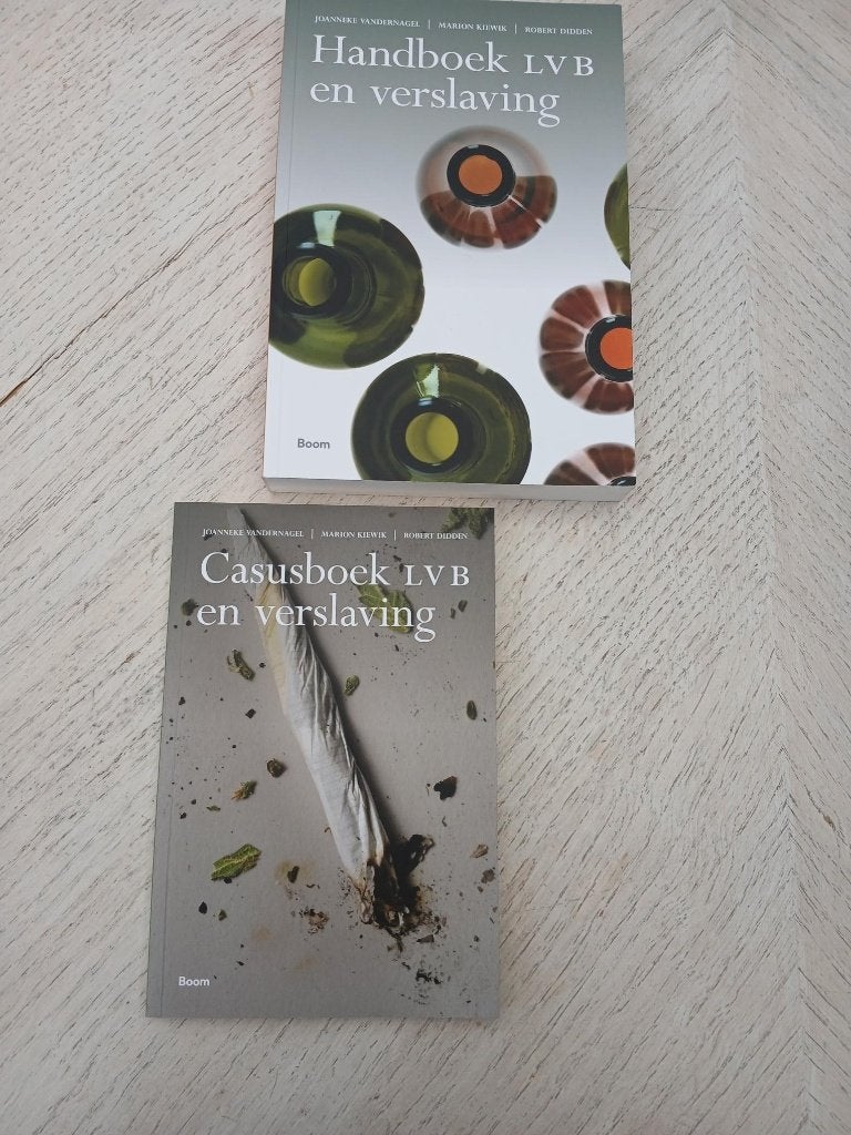 LVB en verslaving handboek & casusboek, Boeken, Sociale psychologie, Joanneke Vandernagel Marion Kiewik & Tobert Didden, Ophalen of Verzenden