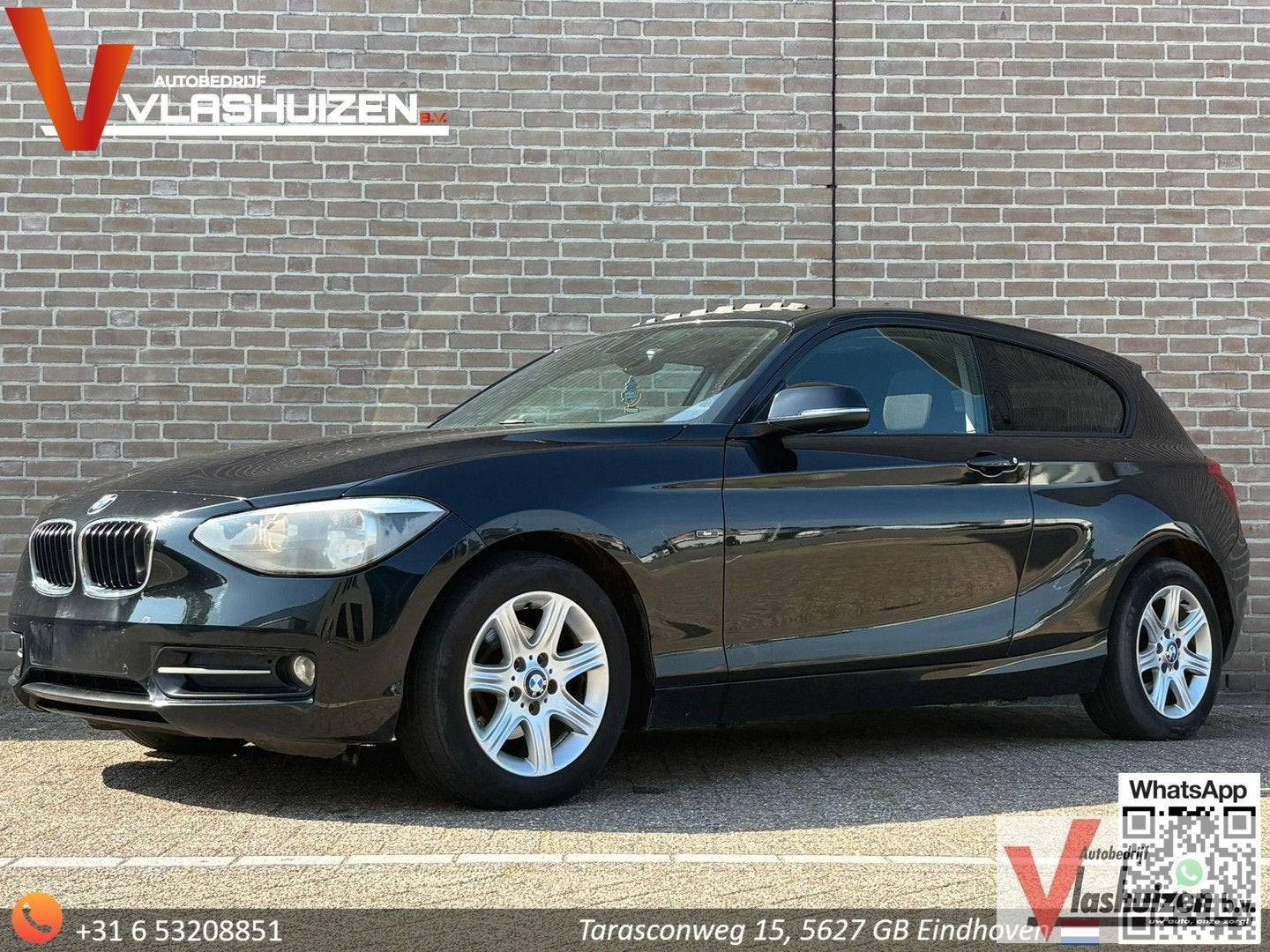 BMW 114 1-serie 114i | Pano | Airco | Cruise | Keyless |, Auto's, BMW, 1 Reeks, 129 g/km, Start-stop-systeem, Zwart