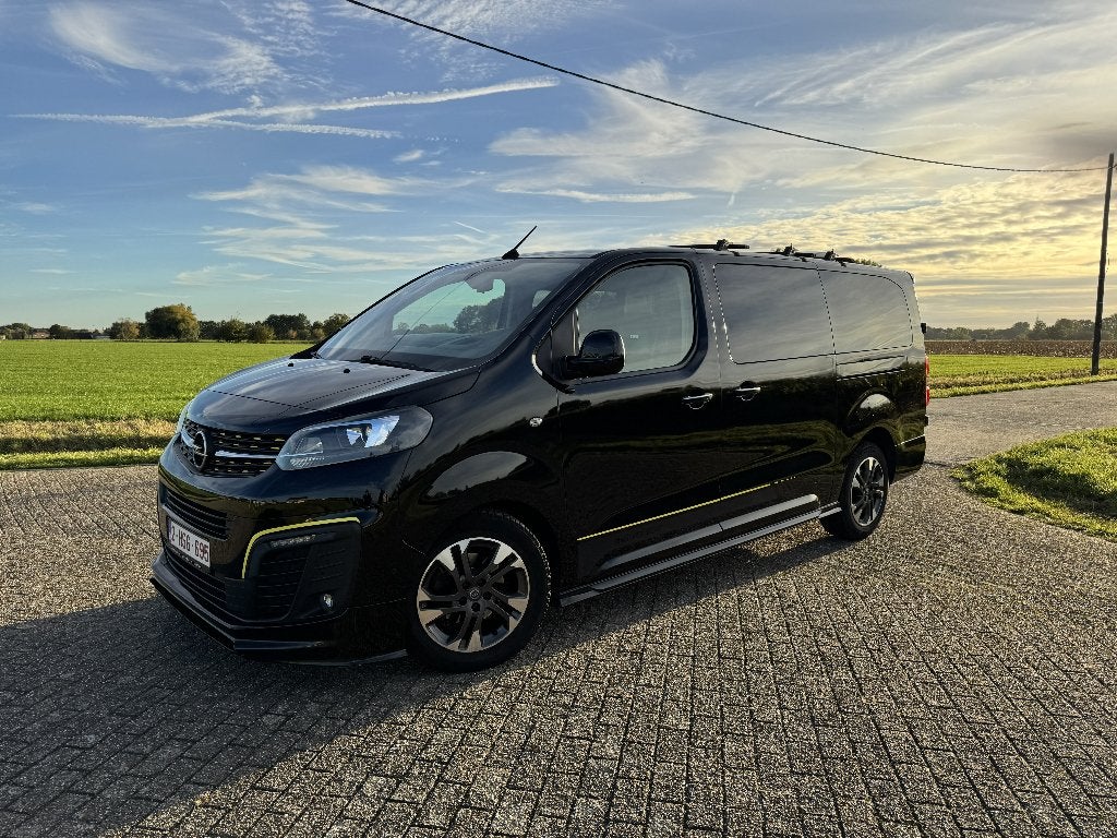 Opel Vivaro - Imscher Sport - L3H1 Dubbele cabine Automaat, Auto's, Automaat, Vivaro, Zwart, Leder