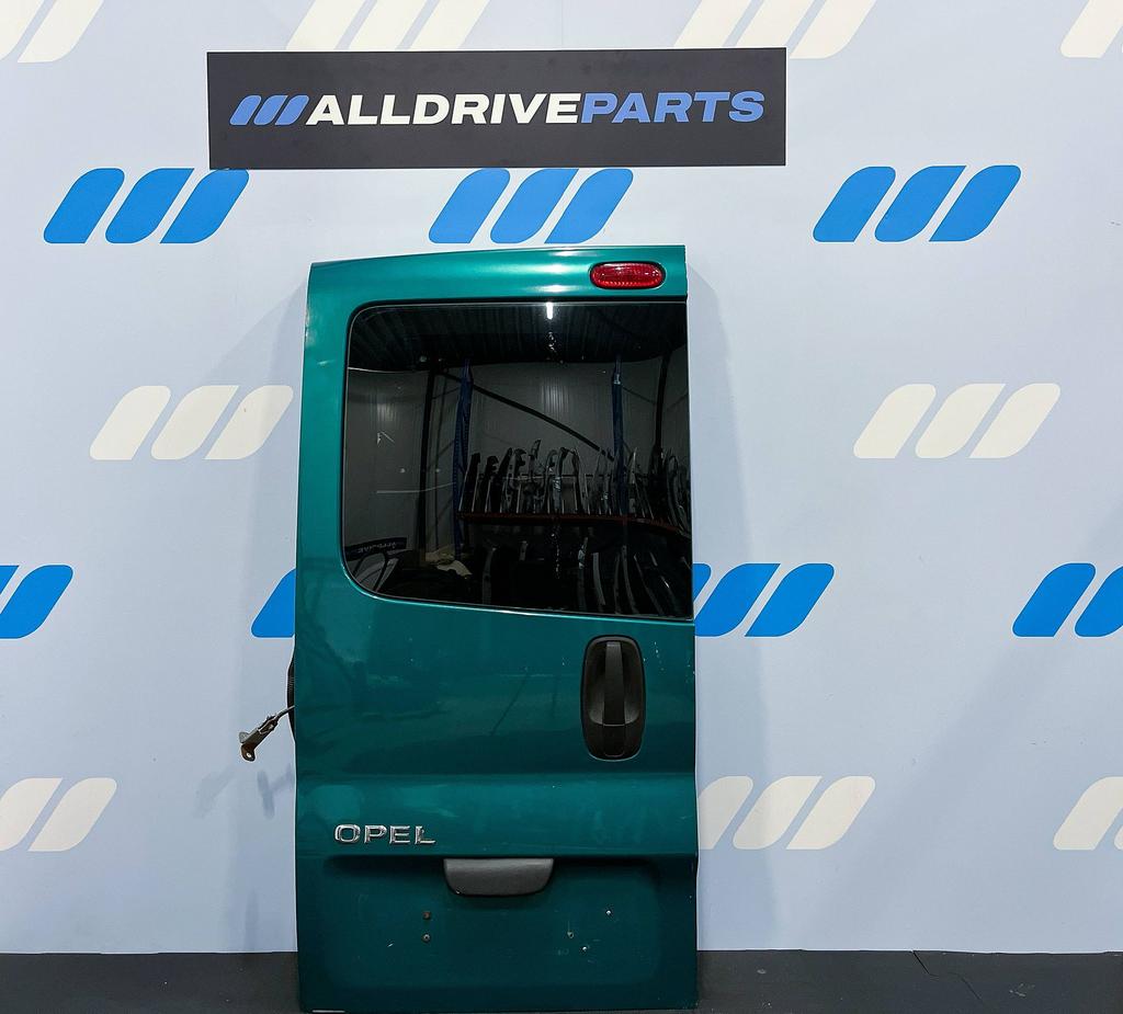 Opel Vivaro Renault Achterdeur links groen met ruit 91159990, Gebruikt, -, Deur, -