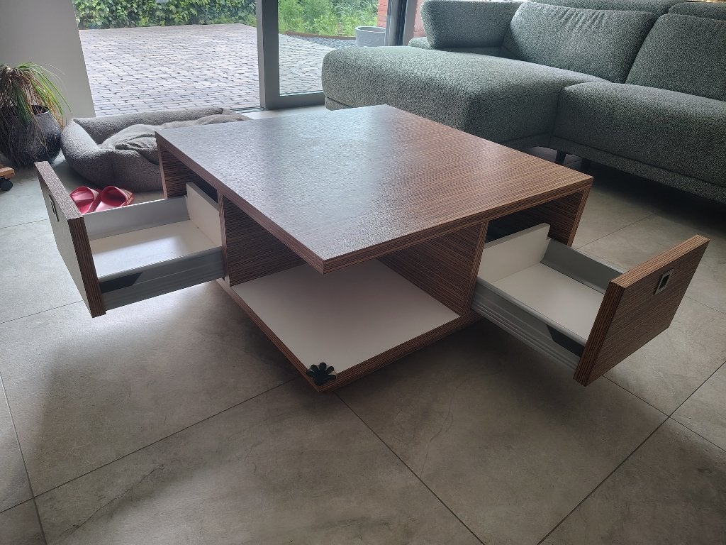 Salontafel, Ophalen, Gebruikt