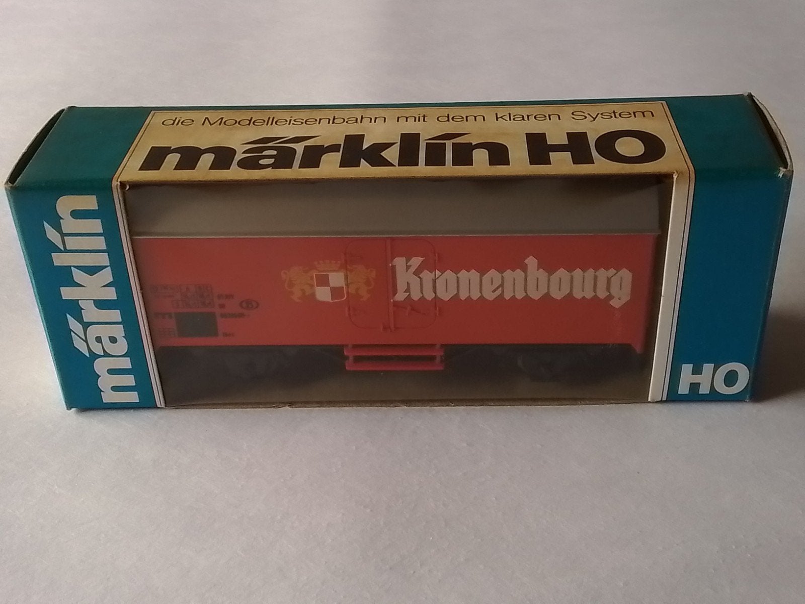 Marklin HO wagon SNCB Kronenbourg, Hobby en Vrije tijd, Zo goed als nieuw