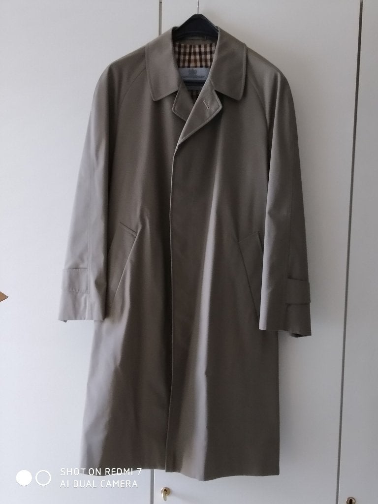 AQUASCUTUM regenjas voor heren Raglan kaki - nieuw., Kleding | Heren, Jassen | Winter, Maat 48/50 (M), Nieuw, Ophalen of Verzenden