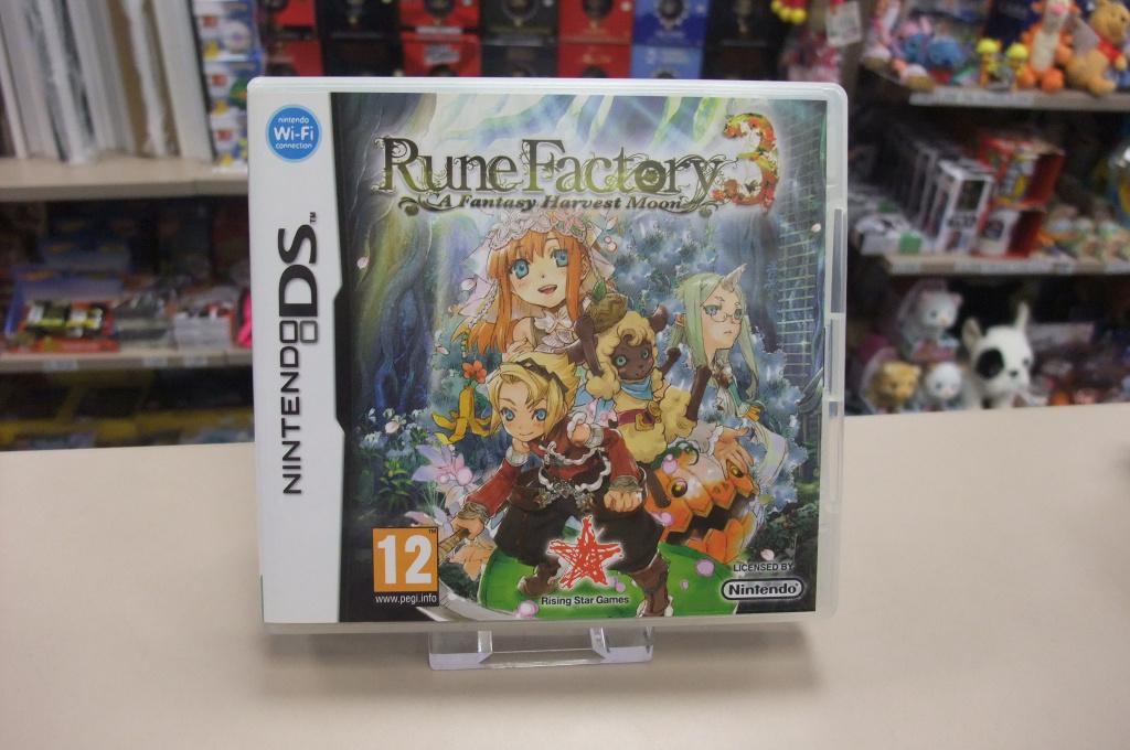 Rune Factory 3 (cib) ukv DS, Consoles de jeu & Jeux vidéo, Jeux | Nintendo DS, Nintendo, Enlèvement ou Envoi, 1 joueur, Jeu de rôle (Role Playing Game)