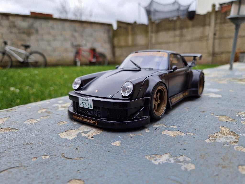 PORSCHE 911 RWB Body Kit - Stella Artois 1/18 - PRIX : 129€, Enlèvement ou Envoi, Neuf, Voiture, Autres marques