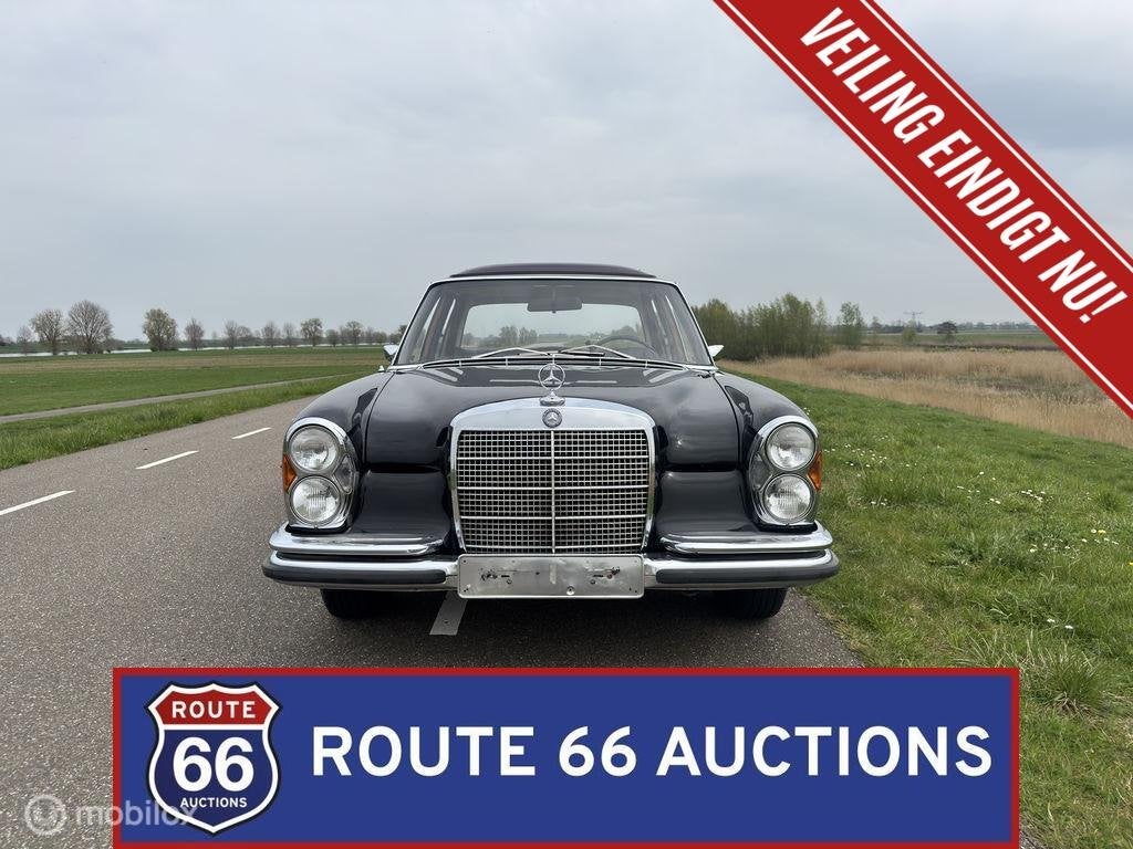 Mercedes-Benz 300 SEL | 1970 | Route 66 Auctions, Autos, Achat, Entreprise, Boîte manuelle, Autre carrosserie