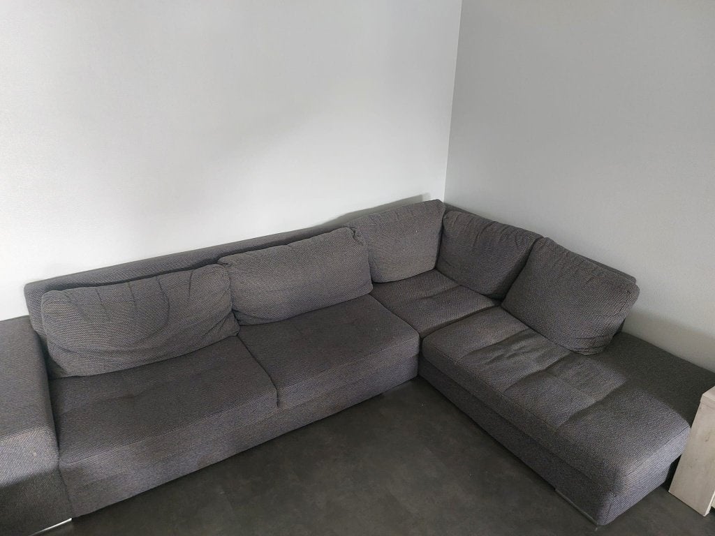 Hoeksalon, Huis en Inrichting, Ophalen, Gebruikt, Stof, Hoeksalon