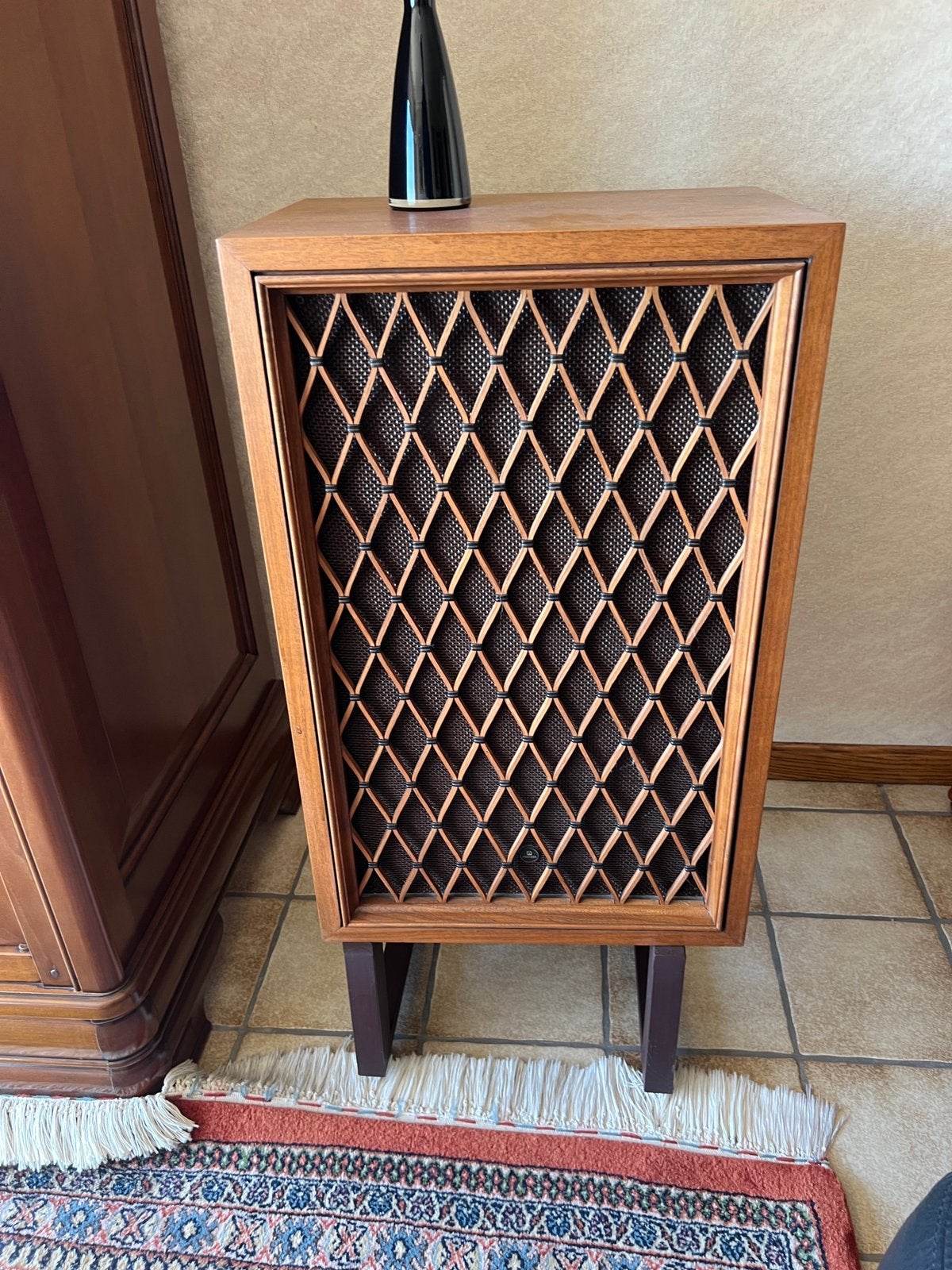 Vintage Pioneer CS-99 speakers - lattice - Made in Japan, Ophalen, Speakers, Pioneer