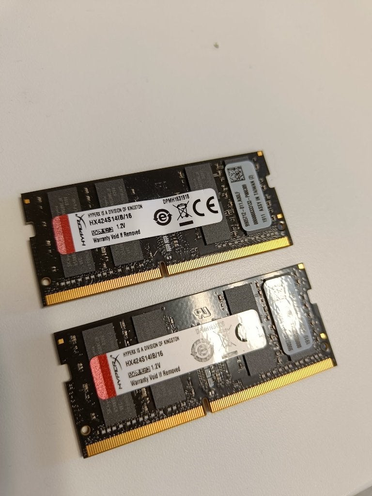 Kingston HyperX 32GB (2x16) DDR4 SODIMM, Computers en Software, RAM geheugen, Gebruikt, 32 GB, DDR4, Ophalen of Verzenden