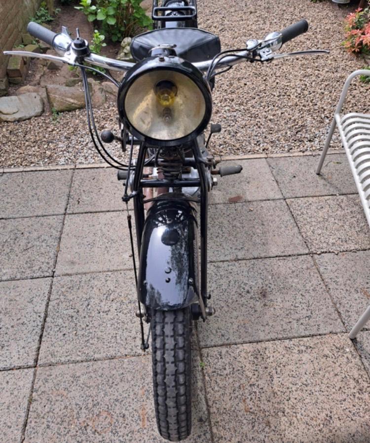 Motobecane RC44 350cc. 1936, Motoren, Gebruikt, Toermotor, Handgeschakeld, 350 cc