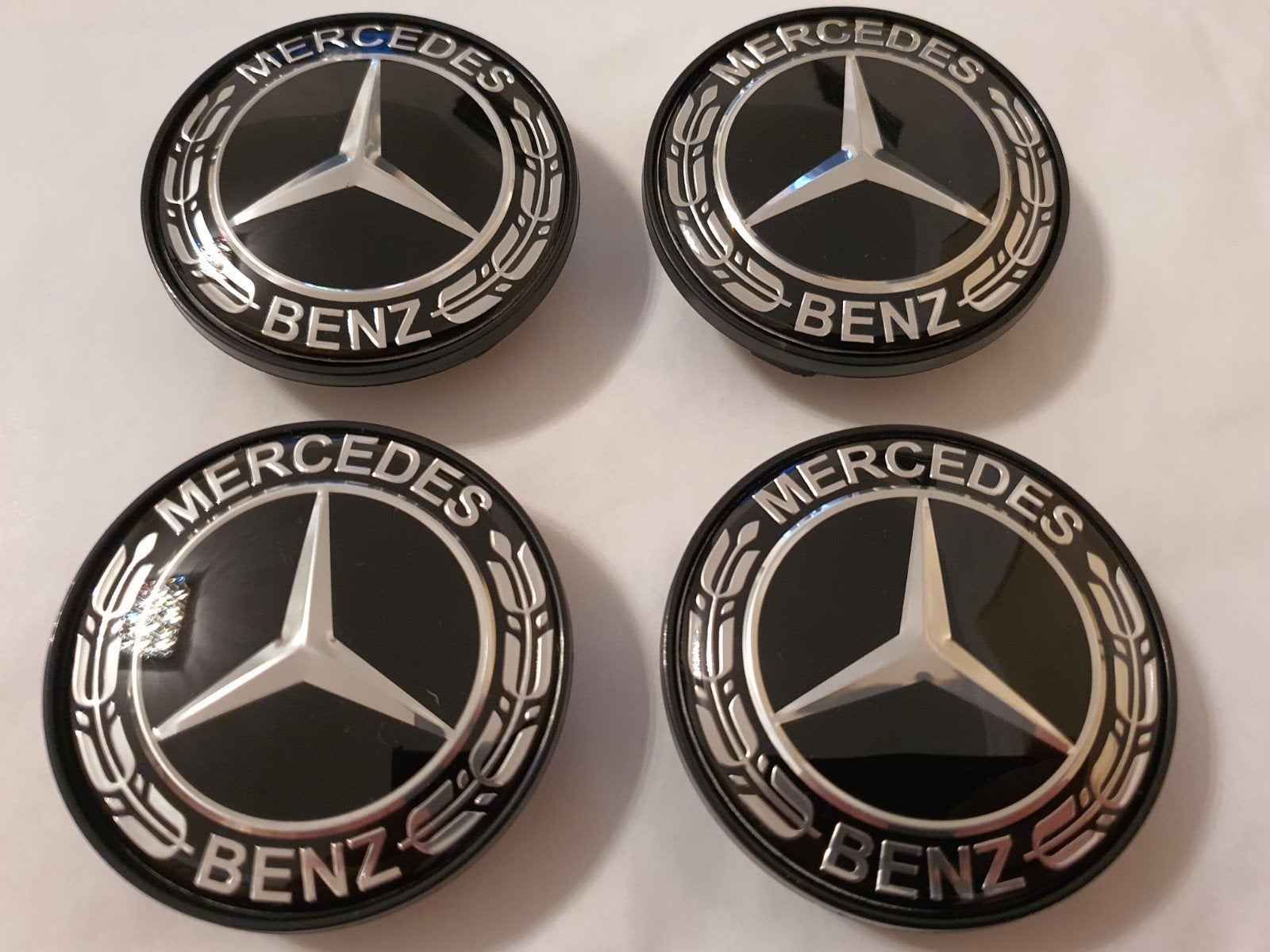 Mercedes velgen naafdoppen buitenkant 69 mm / 56 mm, Ophalen of Verzenden, Nieuw