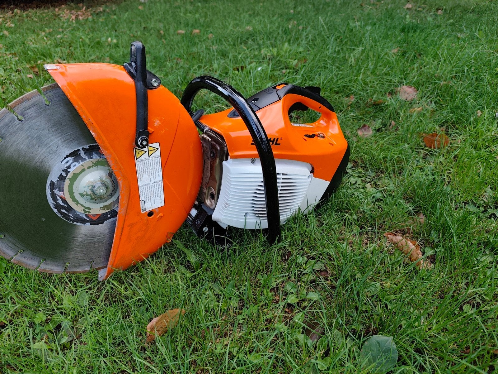 Ponceuse à béton Stihl TS 420 en parfait état., Bricolage & Construction, Enlèvement, Comme neuf