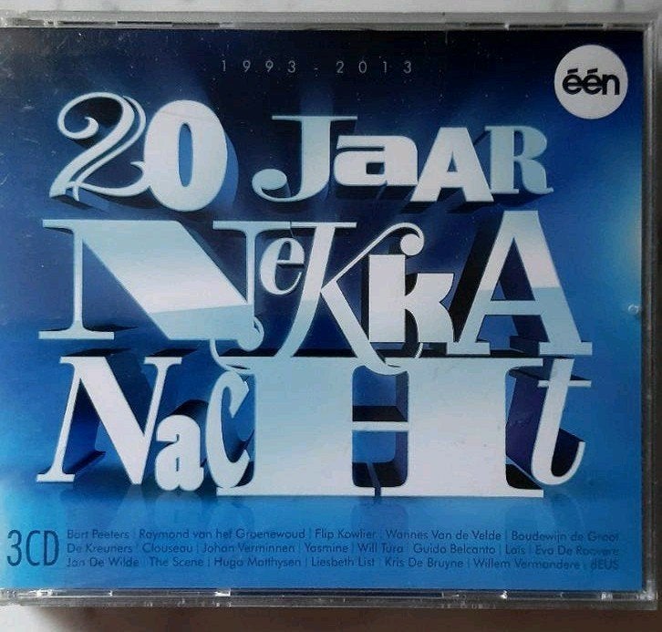 3CD, 20 JAAR NEKKANACHT, 1993-2013, Cd's en Dvd's, Cd's | Nederlandstalig, Ophalen of Verzenden, Zo goed als nieuw, Cabaret of Kleinkunst