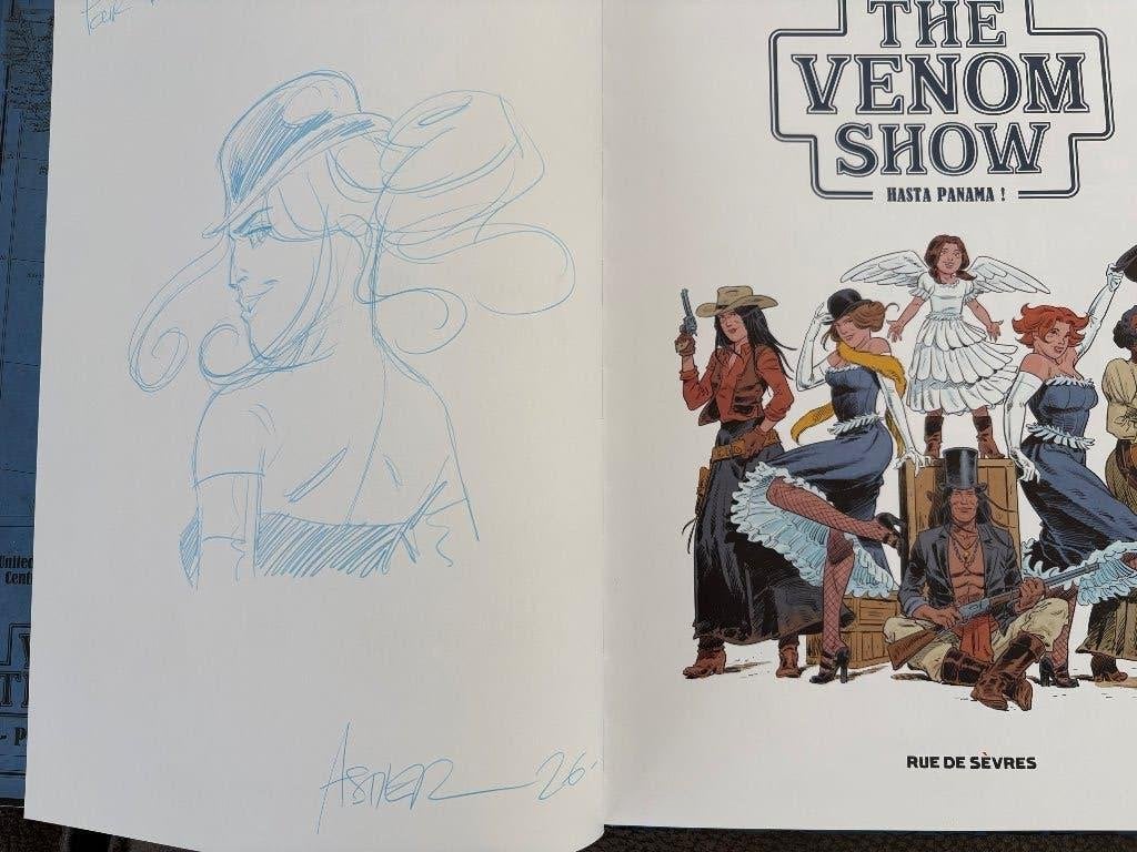 The Venom Show avec Dedicace Astier (HC), Livres, Une BD, Enlèvement ou Envoi, Neuf