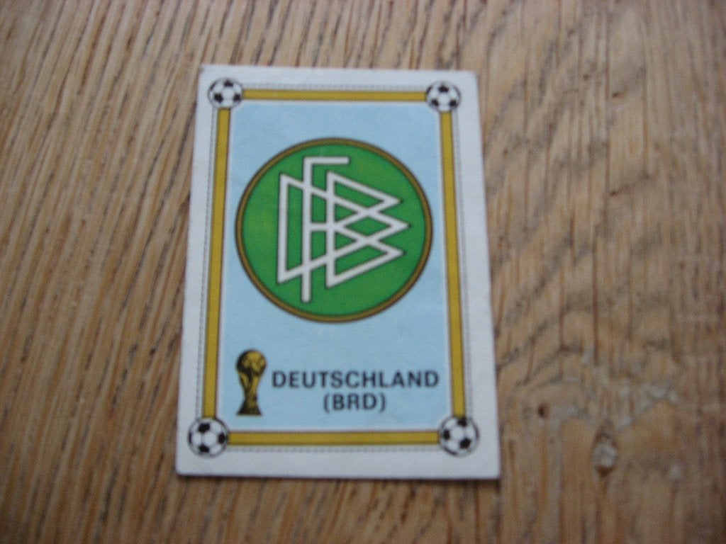 Vintage Panini Sticker Argentina 78 Word Cup Nr 133 Deutschl, Verzamelen, Ophalen of Verzenden, Nieuw, Poster, Plaatje of Sticker