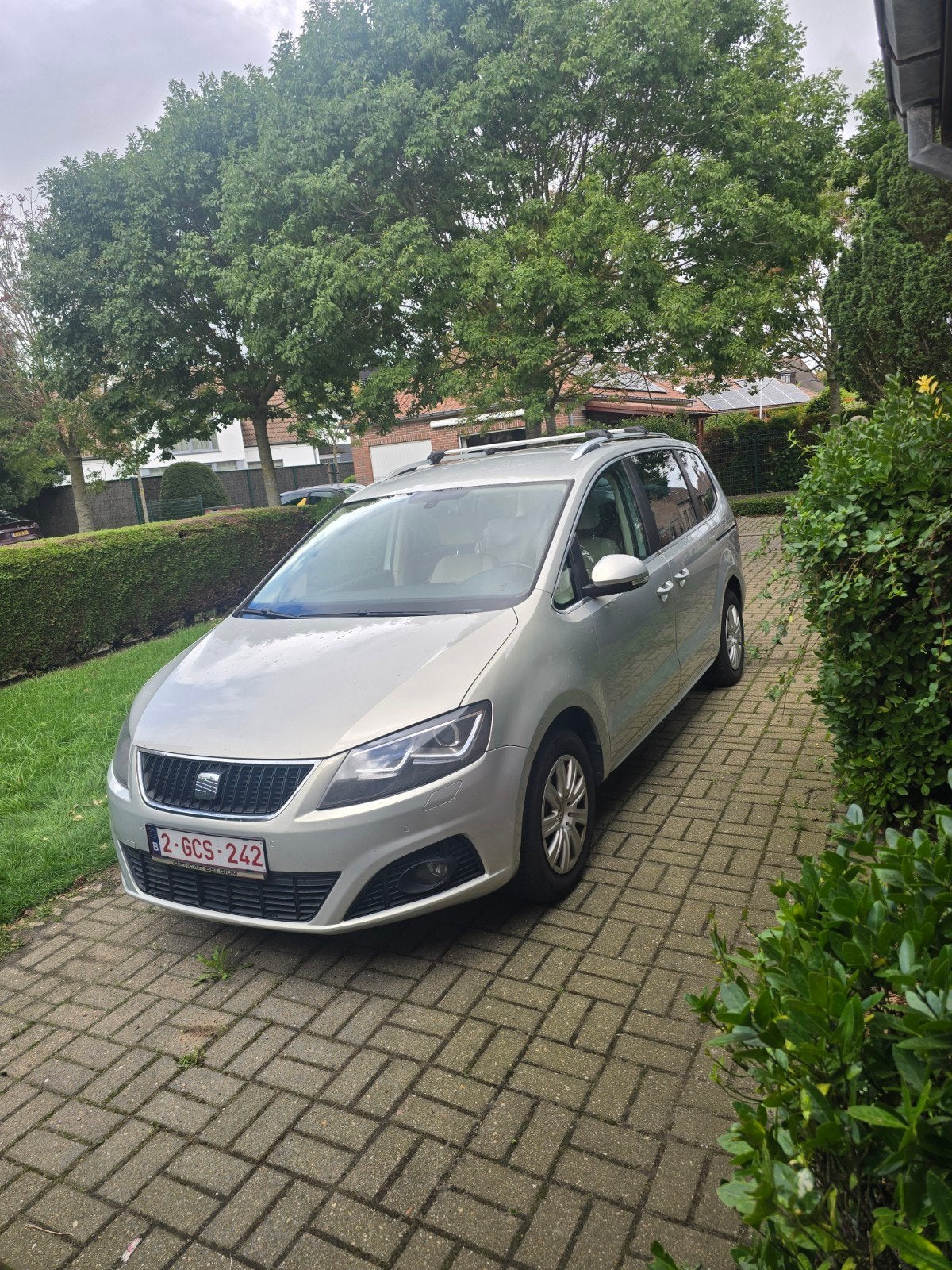 Seat Alahambra 2011 automat 2.0/ 140, Auto's, Automaat, Euro 5, Monovolume, Beige