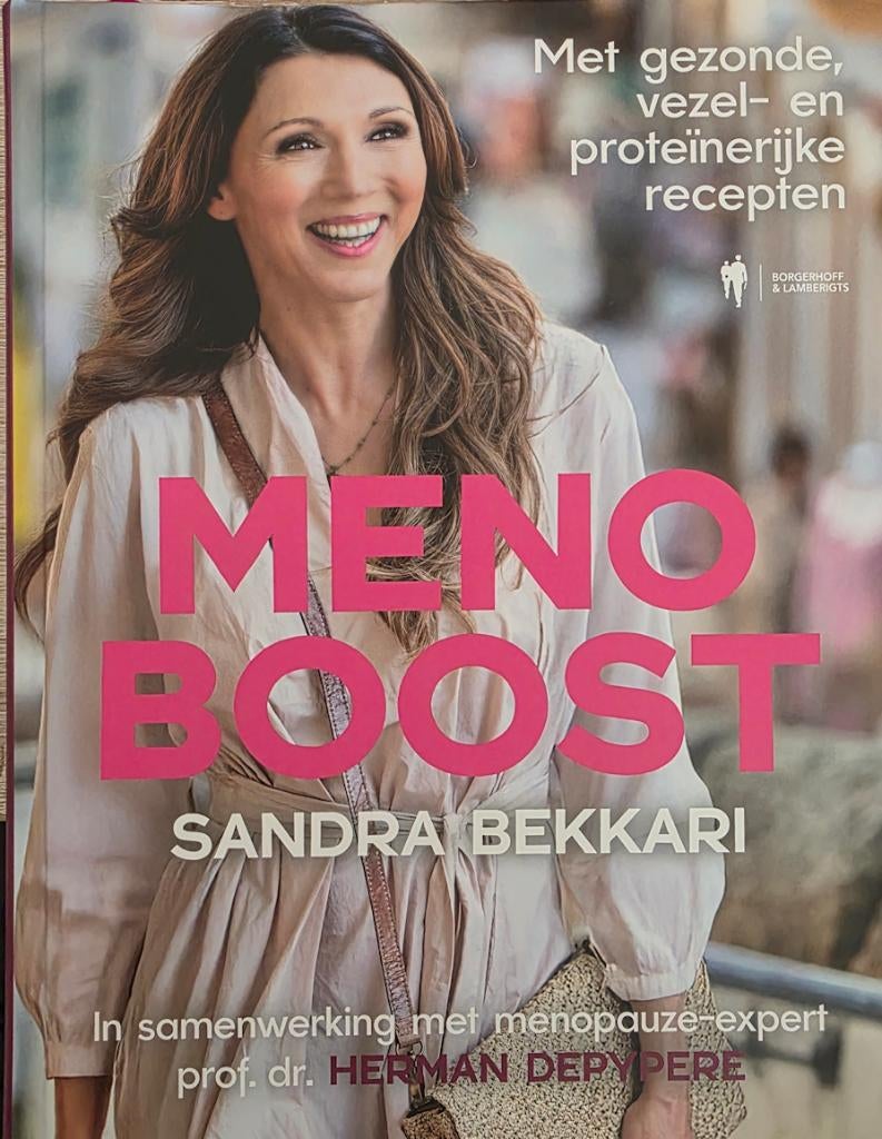 Boek Menoboost van Sandra Bekkari, Boeken, Ophalen, Nieuw