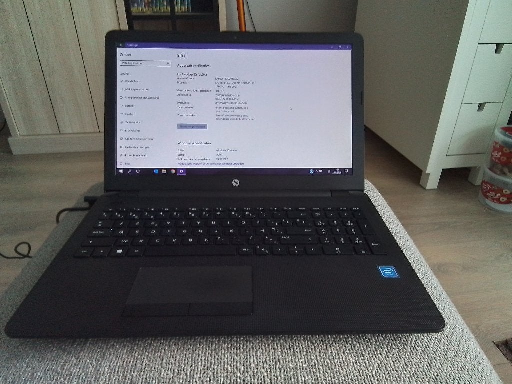 HP Laptop 15-bs003nb Windows 15 inch 4GB RAM 64-bit, Computers en Software, Windows Laptops, Zo goed als nieuw, 15 inch, HDD, Minder dan 2 Ghz