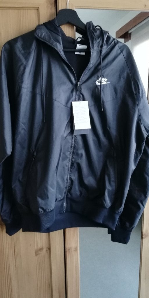 Nike jas, Ophalen, Zwart, Nike, Nieuw