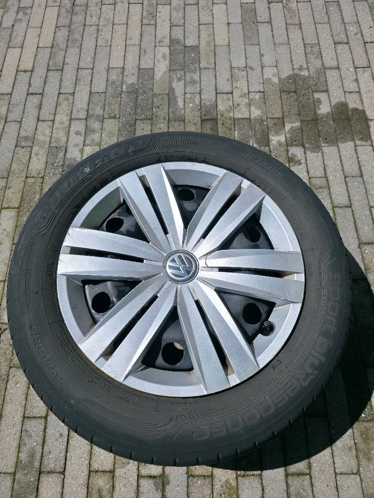 Set stalen velgen 16 inch – Volkswagen / VAG, Ophalen, 16 inch, Velg(en)