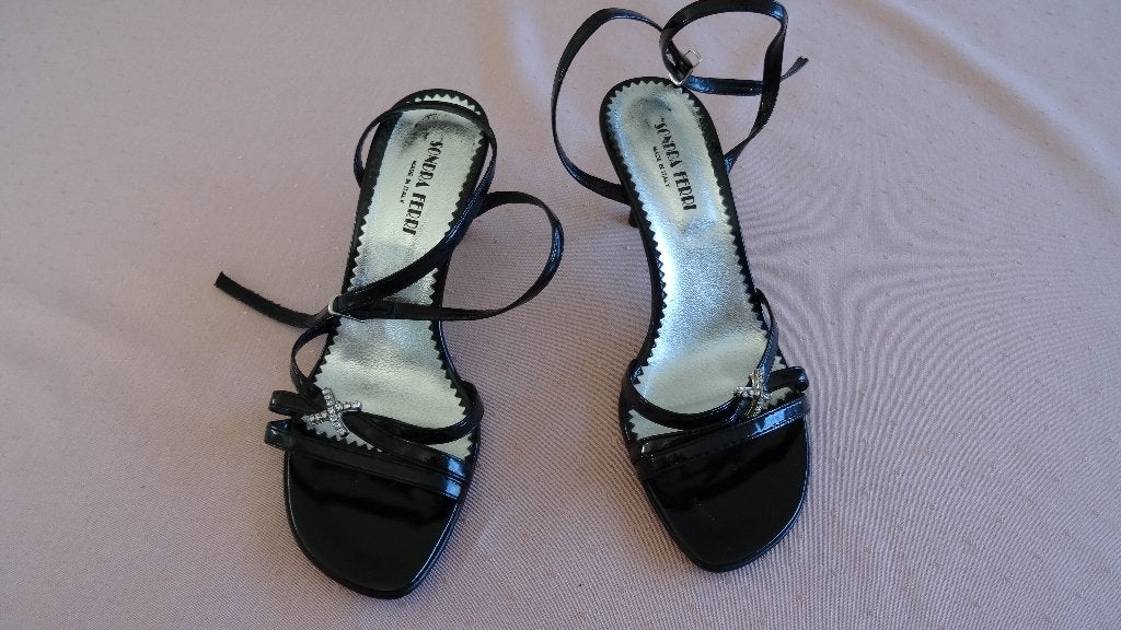 HOGE SANDALEN SONDRA FERRI, Sondra ferri, Zwart, Ophalen of Verzenden, Zo goed als nieuw