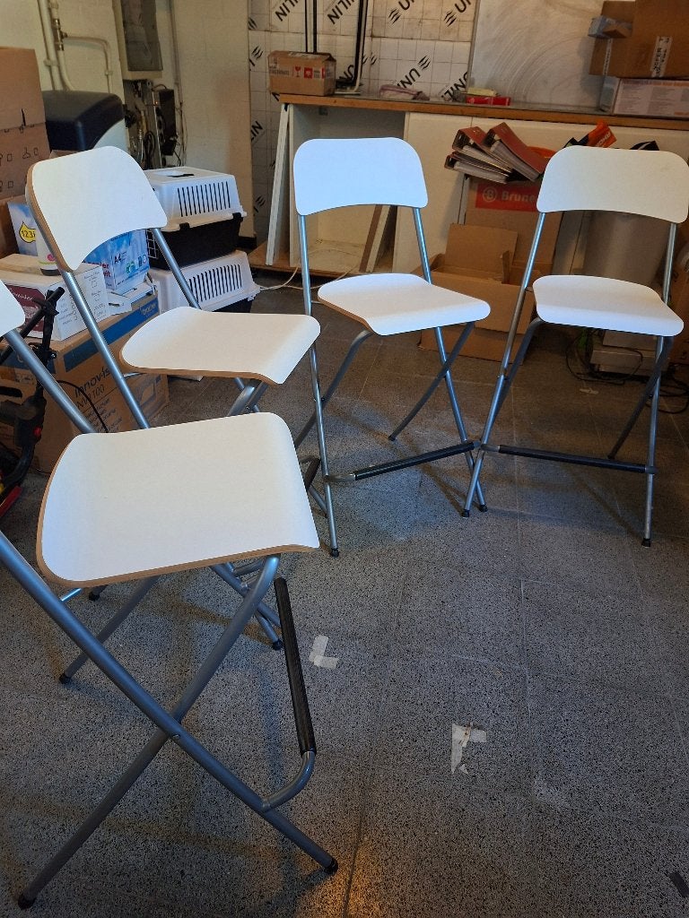 Barkruk, Huis en Inrichting, Ophalen, Kunststof, Met voetsteun, 60 tot 90 cm