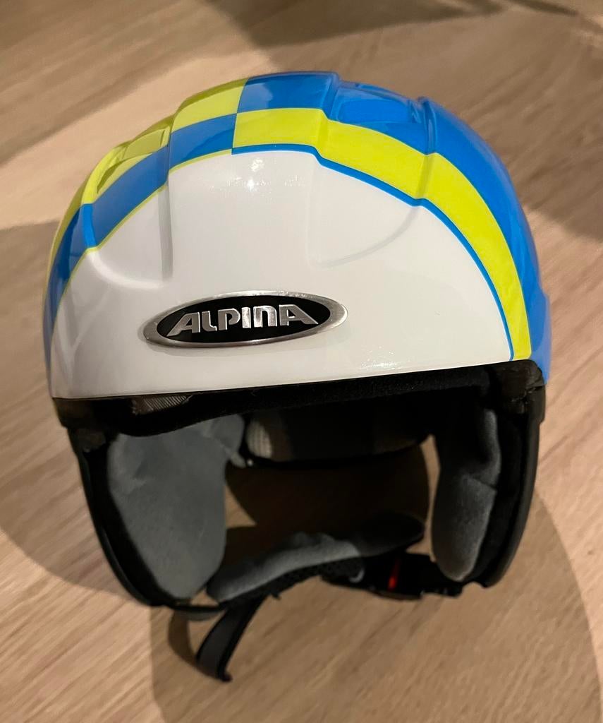 Alpina ski helm kind maat 51 - 55, Gebruikt, Overige typen, Ski, Ophalen