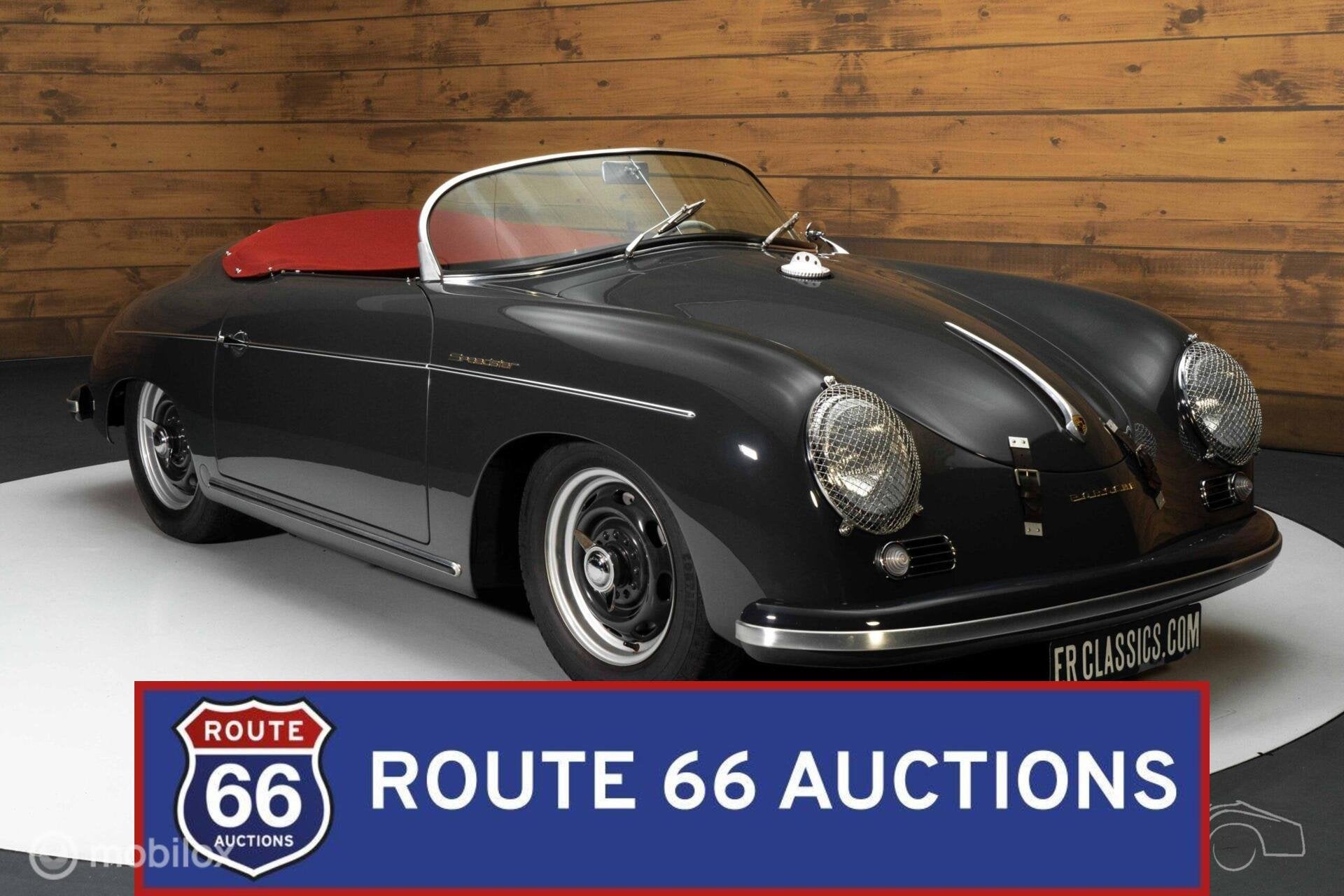 Porsche 356 Pre-A Speedster | 1955 | Route 66 Auctions, Achat, Entreprise, Boîte manuelle, Autre carrosserie