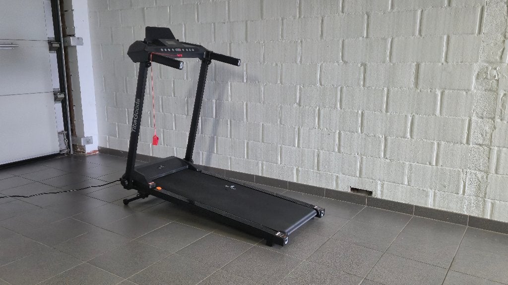 Elektrische loopband met helling / hartslagmeter / 12 km/u, Sport en Fitness, Loopsport en Atletiek, Zo goed als nieuw, Overige typen