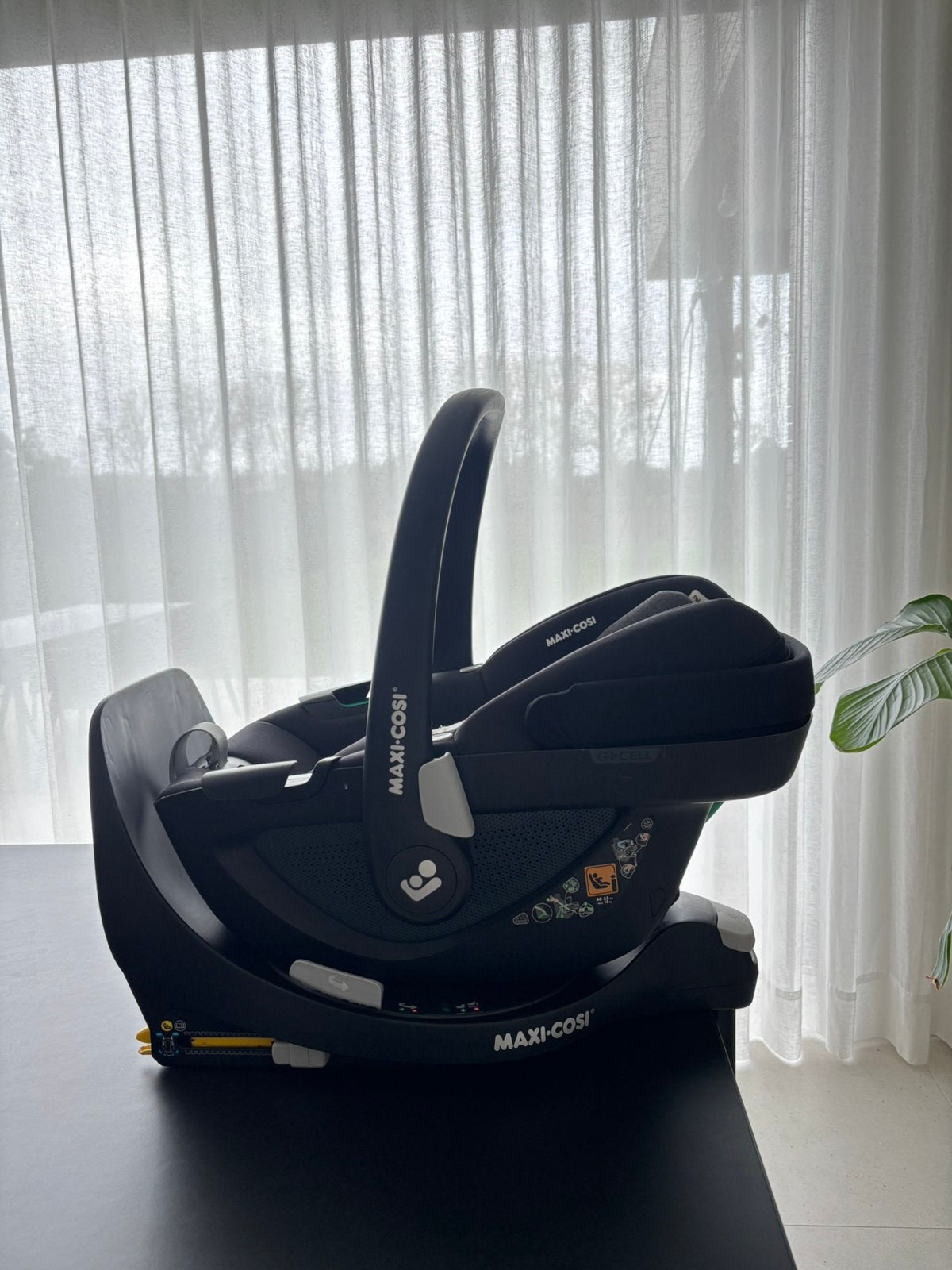 Autostoel Maxi-Cosi Pebble 360 + Familyfix base 360, Ophalen, 0 t/m 18 kg, Zo goed als nieuw, Isofix