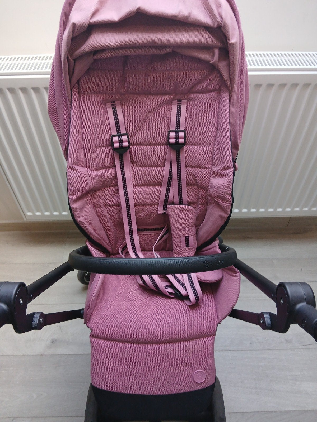 poussette cybex eezy s twist 2 rose, Enlèvement, Utilisé, Autres marques, Dossier réglable
