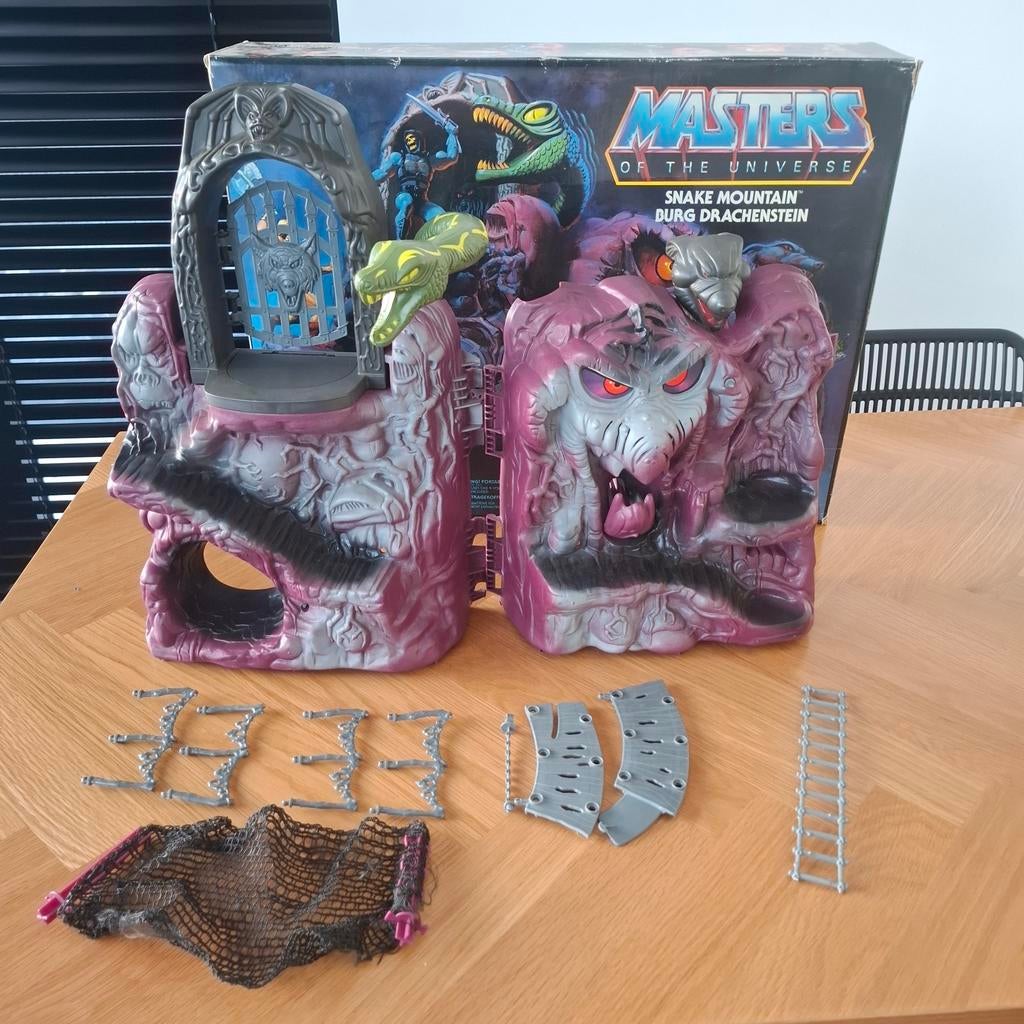 Masters of the universe Snake Mountain Mattel vintage toy, Ophalen of Verzenden