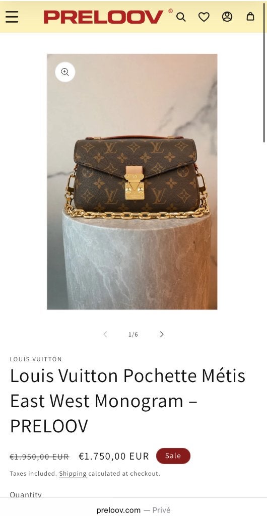 Louis Vuitton Tas Pochette Métis East West Monogram, Handtassen en Accessoires, Tassen | Damestassen, Ophalen of Verzenden, Nieuw