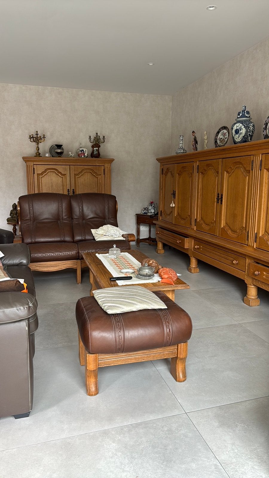 Zetels 70s 80s met salontafel, Huis en Inrichting, Zetels | Zetels, Ophalen, Gebruikt